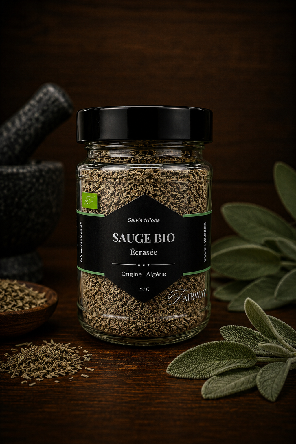 Sauge écrasée BIO