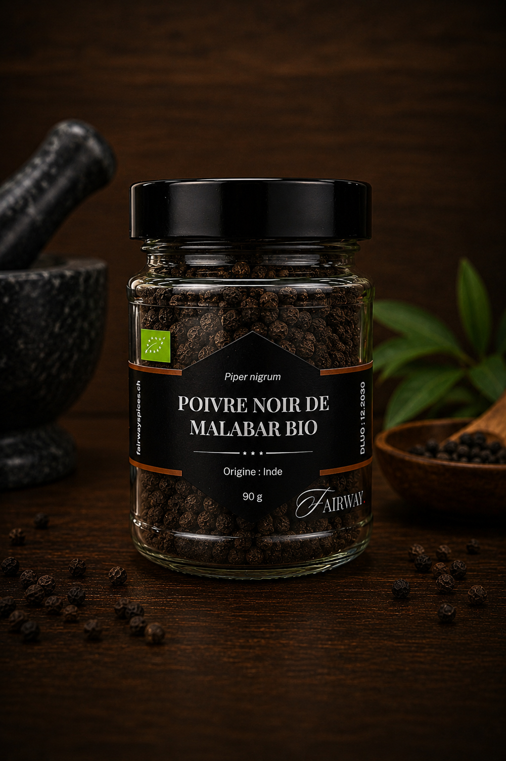 Malabar Bio-Schwarzpfeffer